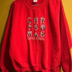 Gildan Red Heavy Blend Sweatshirt